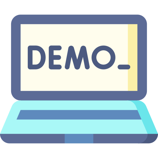 Демонстрация иконки приложения. Демо иконка. Демо иконка. Demo icon. Demo icon.